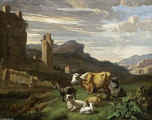 Italianate Landscape — Willem Romeijn