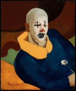 A Clown — George Benjamin Luks