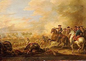 EPISODE DE LA BATAILLE DE ROCOUX.11 OCTOBRE 1746