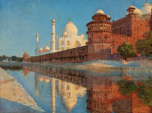 The Taj Mahal, Evening — Vasily Vasilevich Vereshchagin