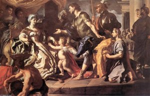 Dido Receiving Aeneas And Cupid Disguised As Ascanius — Francesco Solimena, Baroque Grandeur