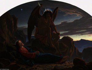 Satan Watching the Sleep of Christ