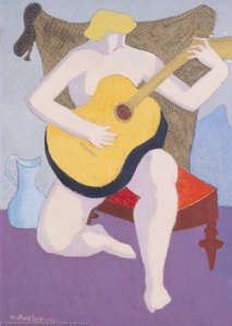 Nude With Guitar — Milton Avery