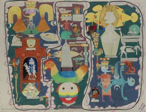 Autobiographical Painting - Biosensible Ultrapainting — Victor Brauner