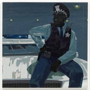 Untitled (policeman) — Kerry James Marshall