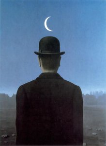 The Schoolmaster — René Magritte, Surrealist Painting
