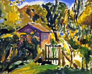 Porte De Ferme — Alfred Henry Maurer
