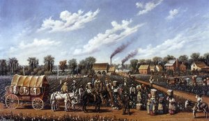 Cotton Plantation On The Mississippi — William Aiken Walker