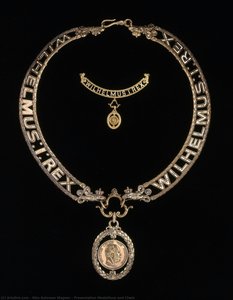 Presentation Medallions And Chain — Otto Koloman Wagner, Vienna Secession
