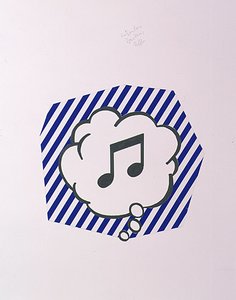 Design For Dreamworks Logo — Roy Lichtenstein