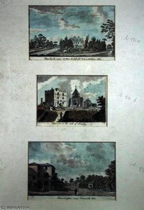 Three English Landscapes (pen and ink ^ w c on paper) Top to bottom Doe Bank near Sutton Colefield