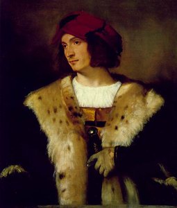 Portrait Of A Man In A Red Cap — Titian