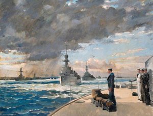 The Harwich Force Leaving For Sea — Philip Connard