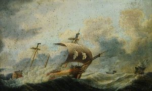 A Storm (after Van der Velde)