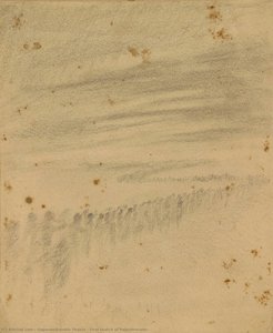 First Sketch Of Rabindranath — Gaganendranath Thakur