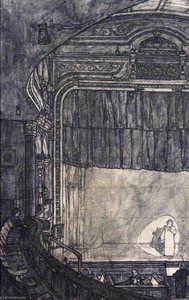 Spotlit, Interior Scene of the Bristol Empire and Music Hall in the 1940s