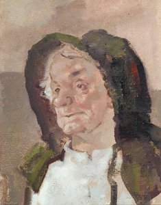 Old Lady In A Bonnet — Edmund Blampied