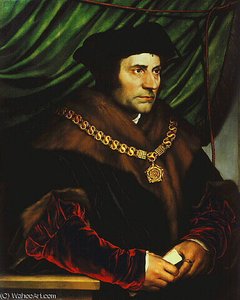 Sir Thomas More — Hans Holbein Der Jüngere, Northern Renaissance