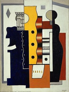 Still Life King Of Diamonds — Fernand Léger, Cubism