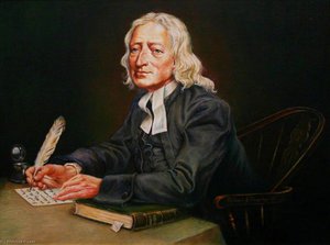 John Wesley (1703–1791), Holding a Quill Pen