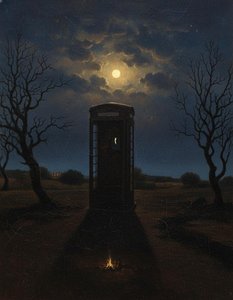 Echoes Of A Silent Connection: Nocturne In Ember And Indigo — Clément Delorme