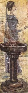 Slavic Fortune-teller — Gulacsy Lajos Kalman