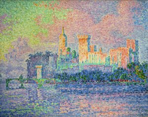 The Papal Palace, Avignon, 1909