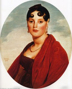 Madame Aymon (also Known As La Belle Zelie) — Jean-auguste-dominique Ingres