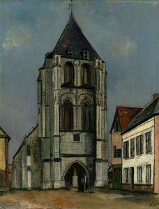 The Church Blevy — Maurice Utrillo