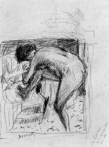 Nude Bathing — Pierre Bonnard