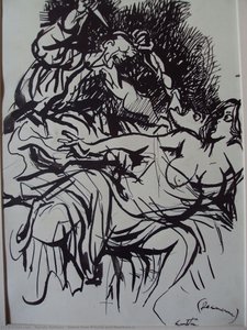Gianni From Procida And Restituta D — Renato Guttuso