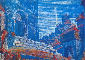 City — Nikola Roerić, Symbolic Expressionism