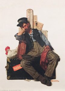 Rush — Norman Rockwell
