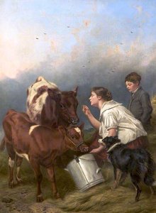 The Favoured Calf — Richard Ansdell