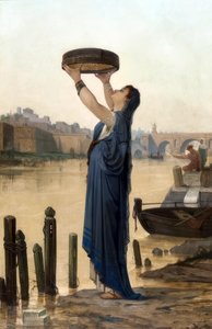 The Vestal Virgin Tuccia — Louis Hector Leroux
