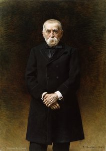 Portrait Of William T. Walters — Léon Joseph Florentin Bonnat