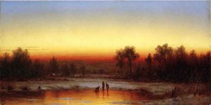 A Winter Twilight — Sanford Robinson Gifford