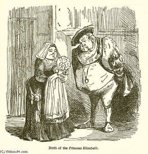 Birth Of The Princess Elizabeth — John Leech