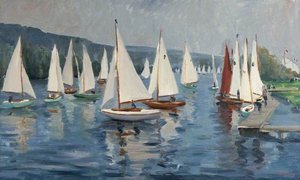 Regatta At Meulan — Paul Lucien Maze