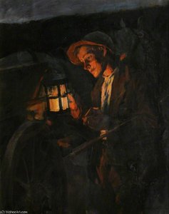 Study For The Carter In 'the Lighting Up Time' — Elizabeth Adela Stanhope Forbes