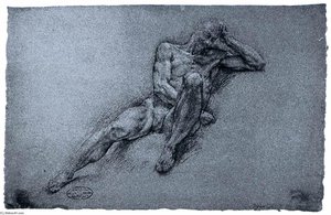 Sleeping Nude Figure