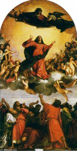 Assumption Of The Virgin — Titian, High Renaissance