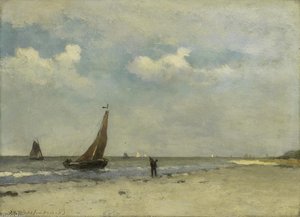 View Of Seaside — Johan Hendrik Weissenbruch