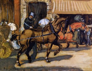 In The Street — Louis Anquetin