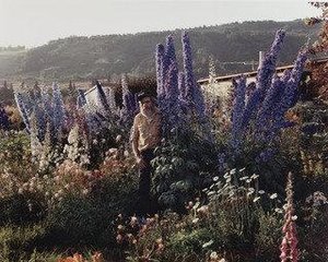 A Blind Man In His Garden, Homer, Alaska — Joel Sternfeld