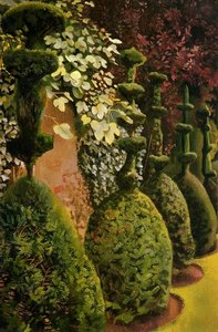 Clipped Yews — Sir Stanley Spencer