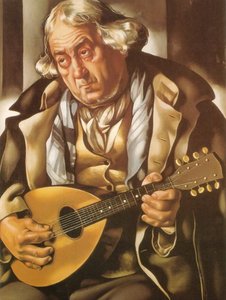 Beggar With Mandolin — Tamara De Lempicka