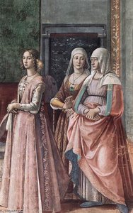 Birth Of St John The Baptist (detail) (11) — Domenico Ghirlandaio