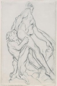 Sketch After Puget — Paul Cézanne, Cubist Representation