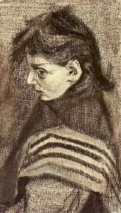 Girl With Shawl, Half-figure — Vincent Willem Van Gogh